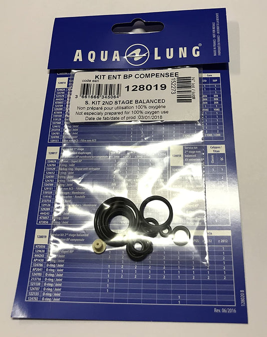 Servicekit til Aqua lung 2 trin